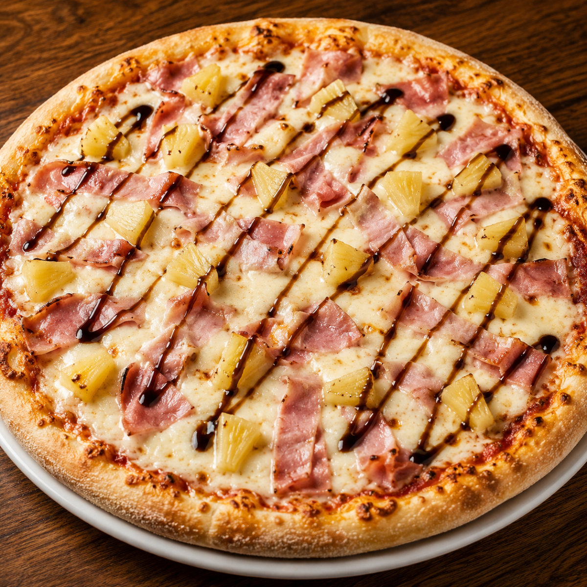 Pizza va con piña